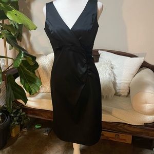DONNA RICCO BLACK COCKTAIL DRESS
